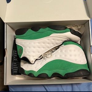 Jordan 13s lucky green